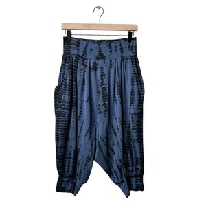 Boho Tie Dye Baggy Oversized Shorts Pants